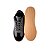 Tênis Feminino Casual Preto com Camurça Confortável Moda - Imagem 3