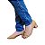 Sandália Sapato Peep Toe Feminino Salto Bloco Napa Nude - Imagem 2
