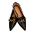 Mocassim Sapatilha Feminina Bico Fino Fivela Napa Moda - Imagem 2