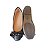 Sapatilha Napa Liso Laço Bico Quadrado Feminino Moda - Imagem 4