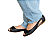 Sapatilha Peep Toe Feminina Bico Redondo Laço Napa Liso - Imagem 3