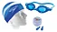Kit Natação Speedo Swim Óculos+Protetor De Ouvido+Touca - Imagem 1