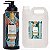 Kit Shampoo 2 em 1 Flowers by Natury's Luxo Frasco 400ml Dispenser (Vávula Pump) + Galão de Reposição 5 Litros + Suporte - Imagem 1