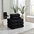 Kit 5 Toalhas de Banho Teka Duomo Preta – Conforto, Sofisticação e Absorção Superior - Imagem 3