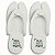 50 Pares de Chinelo Descartável Personalizado - Branco | (Ideal para Hotéis, Spas e Eventos) - Imagem 1