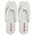 50 Pares de Chinelo Descartável Personalizado - Branco | (Ideal para Hotéis, Spas e Eventos) - Imagem 3