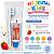 100 Kits Dental Kids Wegreen Escova + Creme Dental Sabor Morango - Imagem 4