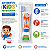 200 Kits Dental Kids Wegreen Escova + Creme Dental Sabor Morango - Imagem 4