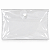Kit 50 Necessaire Transparente em PVC Wegreen 19x12cm com Botão - Imagem 1
