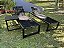 Conjunto de espreguiçadeira Noronha com mesa lateral by DeckDecor - Imagem 1