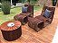 Conjunto poltrona Rennes + puff extensível - Imagem 5