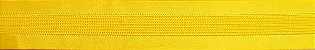 Fita Cetim Groove 38Mm 10M Amarelo - Imagem 1