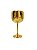 Taça Gin Metalizada Dourada 550ML - Imagem 1