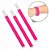 Pulseira Identificação Pink Fluorescente com 50 unidades - Imagem 2