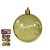 BOLA NATAL METALIZADA C/6 UND (DOURADO) 4cm (FLORARTE) Vol. 19 - Imagem 1