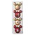 BOLA PATETA/PLUTO/DONALD DOURADO 8cm (DISNEY) JG C/4 PC - Imagem 1