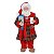 RESINA NATAL PAPAI NOEL C/PIJAMA (VERMELHO VERDE) 27,55cm (FLORARTE) Vol. 15 - Imagem 1