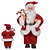 PAPAI NOEL NATAL EM PE (VERMELHO BRANCO) 30cm (FLORARTE) Vol. 16 - Imagem 1