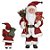 PAPAI NOEL NATAL EM PE VERMELHO BRANCO 40cm (FLORARTE) Vol. 1 - Imagem 1