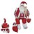 PAPAI NOEL NATAL SENTADO (VERMELHO BRANCO) 30cm (FLORARTE) Vol. 1 - Imagem 1