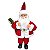 PAPAI NOEL NATAL EM PE (VERMELHO BRANCO) 30cm (FLORARTE) Vol. 1 a 2 - Imagem 1