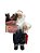 PAPAI NOEL NATAL EM PE VERMELHO AZUL 30cm (FLORARTE) Vol. 1 - Imagem 1
