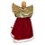 ANJO DEC SEGURANDO GUIR OUR/BCO/VRM 32cm - Imagem 2