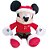 MICKEY C/ROUPA XADREZ VRM/PTO/BCO 33cm () C/1 UN - Imagem 1