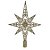 PONTEIRA ESTRELA 25X18CM DOURADO - Imagem 1