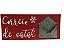 PLACA DECORATIVA CORREIO DE NATAL (VERMELHO) 26X60cm (FLORARTE) Vol. 1 - Imagem 1