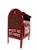 CAIXA DE CORREIOS METAL NATAL (VERMELHO) 33X20,5X18cm (FLORARTE) Vol. 7 - Imagem 2