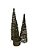 ARVORE DECORATIVA VD/NT 60/50/40CM C/3 - Imagem 1
