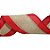 FITA FAIXA LATERAL VRM/CRU 6,3CMx10M C/1 UN - Imagem 1