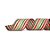 FITA LISTRADA CLR 6,3CMx9,14M  C/1 UN - Imagem 1