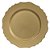 SOUSPLAT DE PLASTICO (DOURADO) 32,8D (FLORARTE) Vol. 9 - Imagem 1