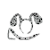 KIT RABINHO BRANCO C/ BOLINHA (DALMATA) - Imagem 2