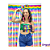 TIARA E PLACA CARNAVAL GOLPE EVA MULTICOLOR KIT 2 PC - Imagem 1