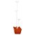 SUPORTE P/ BALOES CACHEPOT C/ 3 HASTES - LARANJA - Imagem 1