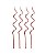Vela Espiral Rose Gold - Imagem 1