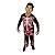 FANTASIA  ESQUELETO VERMELHO GG - Imagem 1