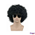 PERUCA BLACK POWER C/1 UN  - PRETO - Imagem 1
