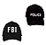 BONÉ POLICIAL (FBI / POLICE) 01 UNIDADE - Imagem 1
