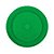 Prato Biodegradável Trik Trik 15cm Verde Escuro - 10 unidades - Imagem 1