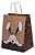 Sacola Kraft Natural – Coelho Páscoa – 20x15x25cm - Imagem 2