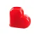 Vaso Coração Decorativo Vermelho – 01 unidade - Imagem 1
