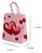 Sacola Corações Love Kraft 17,5 x 8,5 x 21,5 cm - Imagem 2
