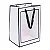 SACOLA C/VISOR  30X20X16 UNIDADE - Imagem 1