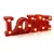 Luminária LED – “Love” Vermelha – 1 unidade - Imagem 2
