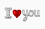 Balão Metalizado “I Love You” Coração – 108 x 57 cm – 1 unidade (não flutua) - Imagem 1