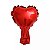 Balão Metalizado Coração 5” – 20 unidades - Imagem 1